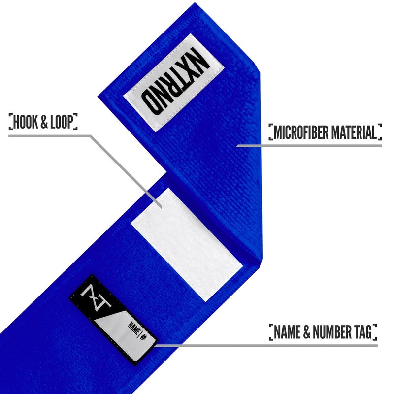 NXT NXTRND Nxtrnd Streamer Football Towel  Thin Sports Towel  Dries Hands & Football Accessories (Blue) - Image 4